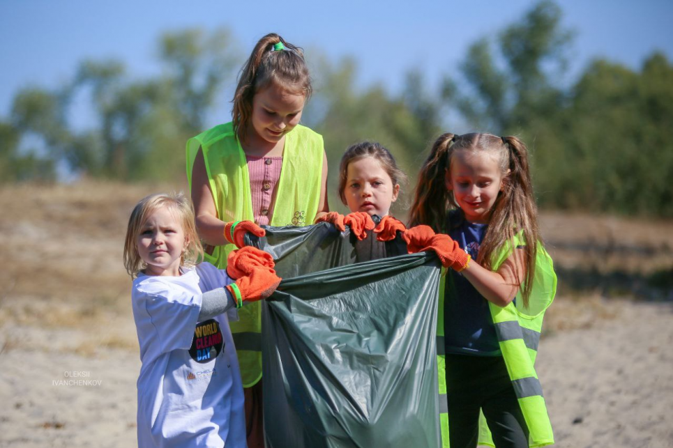 Україна долучається до Всесвітнього дня прибирання World Cleanup Day 2026