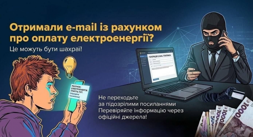 Фальшиві рахунки за електроенергію: як розпізнати шахраїв і захистити кошти