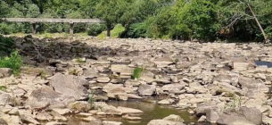 На реках Украины прогнозируются критически низкие уровни воды
