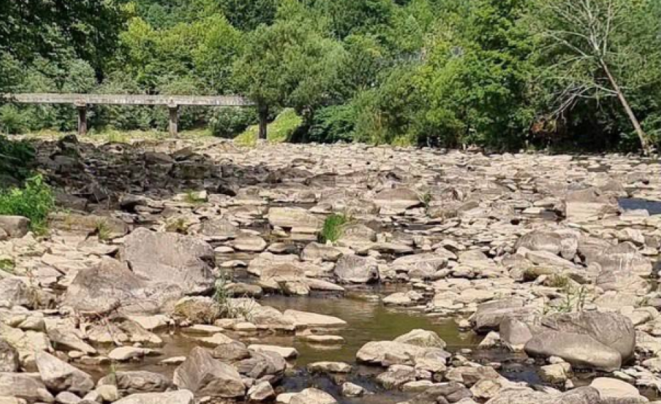 На річках України прогнозують критично низькі рівні води