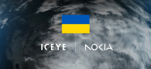 Україна, ICEYE та Nokia розроблятимуть супутниковий зв'язок. Зображення: ICEYE